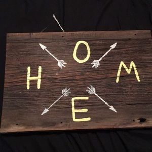 Home decor sign